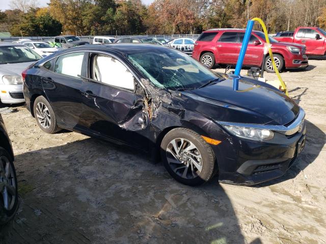 19XFC2F70HE216371 - 2017 HONDA CIVIC EX BLACK photo 4