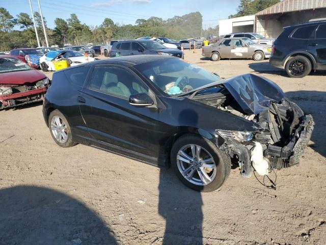 JHMZF1D61CS002437 - 2012 HONDA CR-Z EX BLACK photo 4