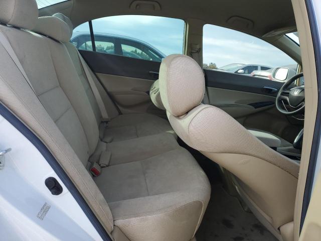 JHMFA16597S002214 - 2007 HONDA CIVIC LX WHITE photo 10