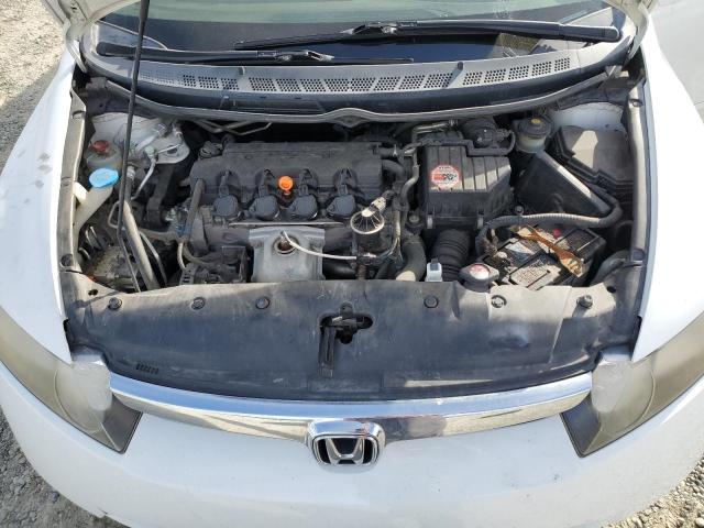 JHMFA16597S002214 - 2007 HONDA CIVIC LX WHITE photo 11