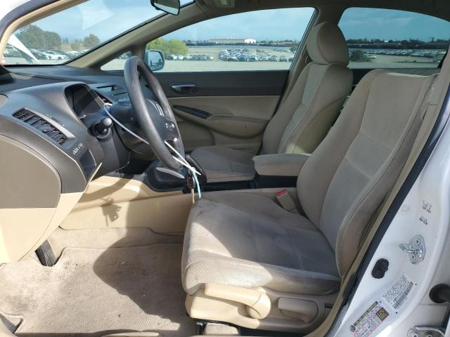 JHMFA16597S002214 - 2007 HONDA CIVIC LX WHITE photo 7