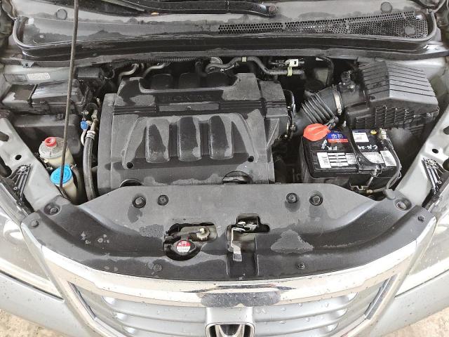 5FNRL38959B020293 - 2009 HONDA ODYSSEY TOURING SILVER photo 12