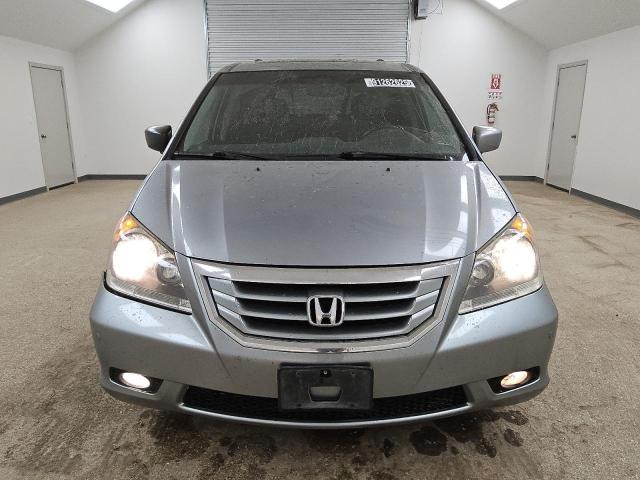 5FNRL38959B020293 - 2009 HONDA ODYSSEY TOURING SILVER photo 5