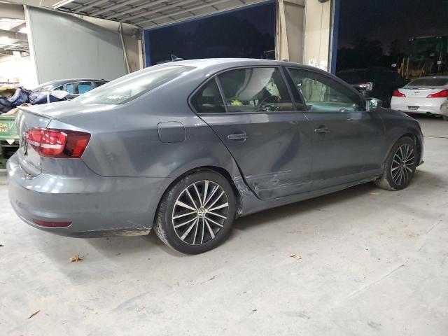3VWD17AJ3GM303602 - 2016 VOLKSWAGEN JETTA SPORT GRAY photo 3