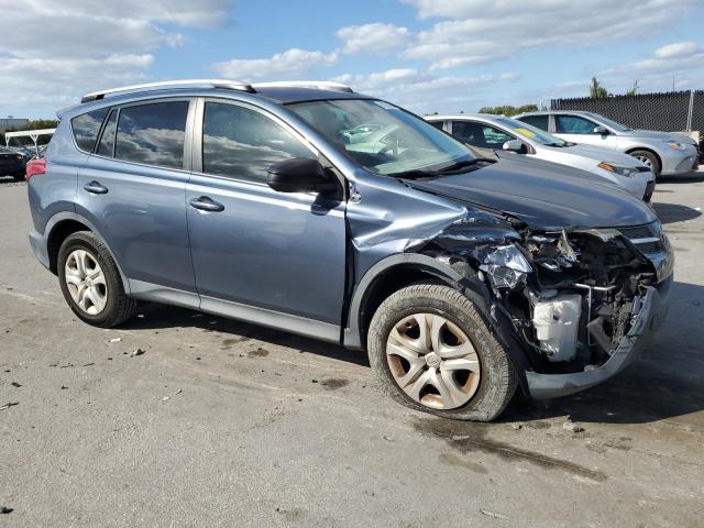 JTMZFREV3ED040197 - 2014 TOYOTA RAV4 LE BLUE photo 4