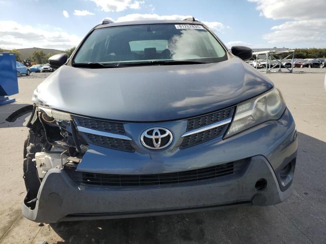 JTMZFREV3ED040197 - 2014 TOYOTA RAV4 LE BLUE photo 5