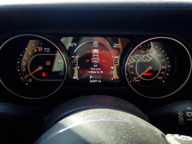 1C4HJXEG8NW244532 - 2022 JEEP WRANGLER U SAHARA GREEN photo 9