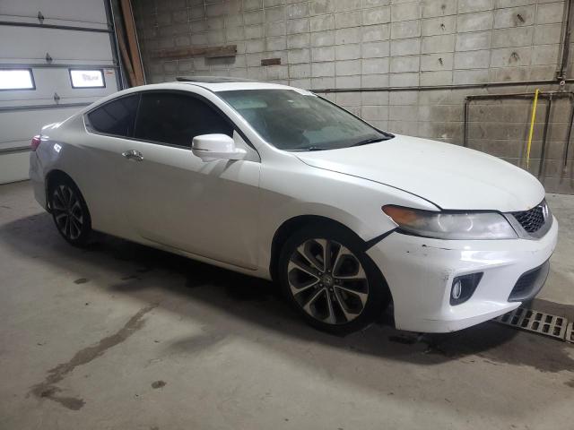 1HGCT2B80DA002710 - 2013 HONDA ACCORD EXL WHITE photo 4