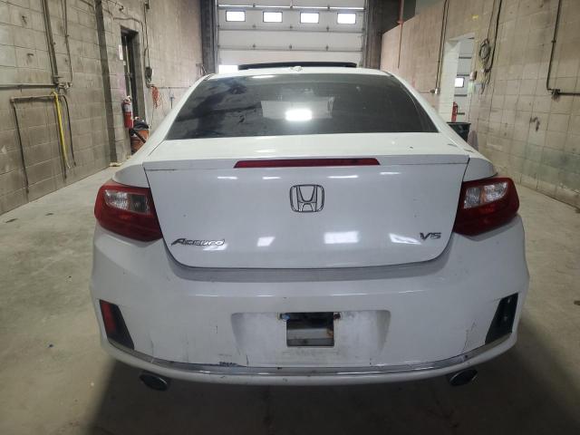 1HGCT2B80DA002710 - 2013 HONDA ACCORD EXL WHITE photo 6