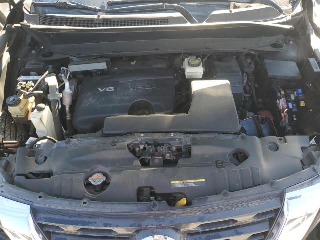 5N1DR2AM6LC646887 - 2020 NISSAN PATHFINDER S BLACK photo 12