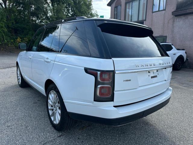 SALGS2SV9KA518093 - 2019 LAND ROVER RANGE ROVE HSE WHITE photo 3