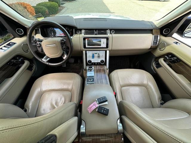 SALGS2SV9KA518093 - 2019 LAND ROVER RANGE ROVE HSE WHITE photo 9