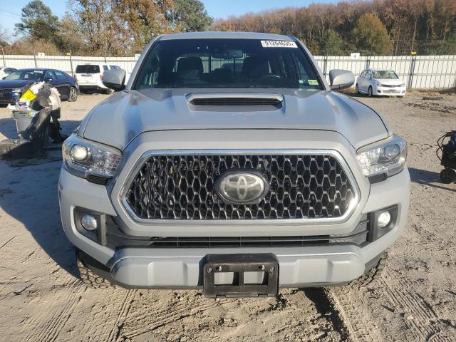 3TMCZ5ANXKM200636 - 2019 TOYOTA TACOMA DOUBLE CAB Сірий фото 5