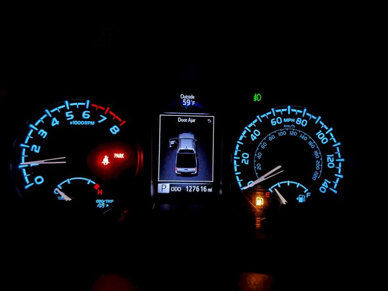 3TMCZ5ANXKM200636 - 2019 TOYOTA TACOMA DOUBLE CAB Сірий фото 9