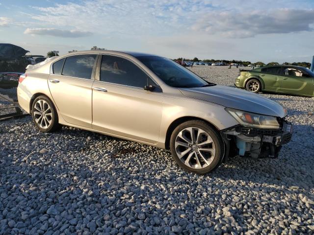 1HGCR2F54DA135372 - 2013 HONDA ACCORD SPORT ბეჟი ფოტო 4