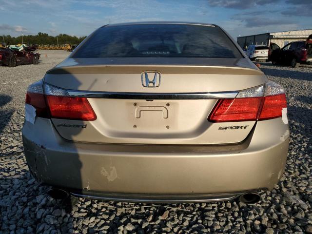 1HGCR2F54DA135372 - 2013 HONDA ACCORD SPORT ბეჟი ფოტო 6