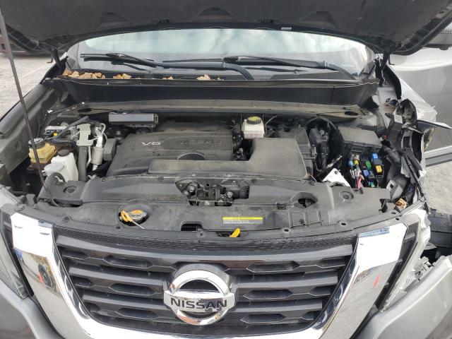 5N1DR2MM1HC654978 - 2017 NISSAN PATHFINDER S GRAY photo 12