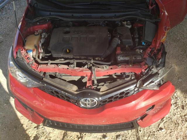 JTNKARJE5HJ541440 - 2017 TOYOTA COROLLA IM წითელი ფოტო 12