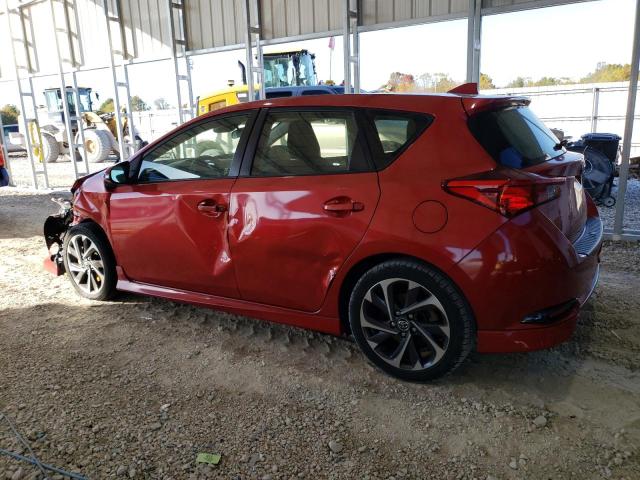 JTNKARJE5HJ541440 - 2017 TOYOTA COROLLA IM წითელი ფოტო 2