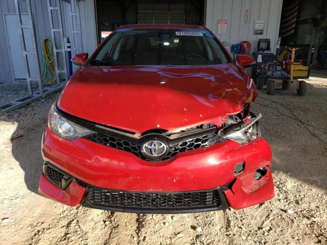 JTNKARJE5HJ541440 - 2017 TOYOTA COROLLA IM წითელი ფოტო 5