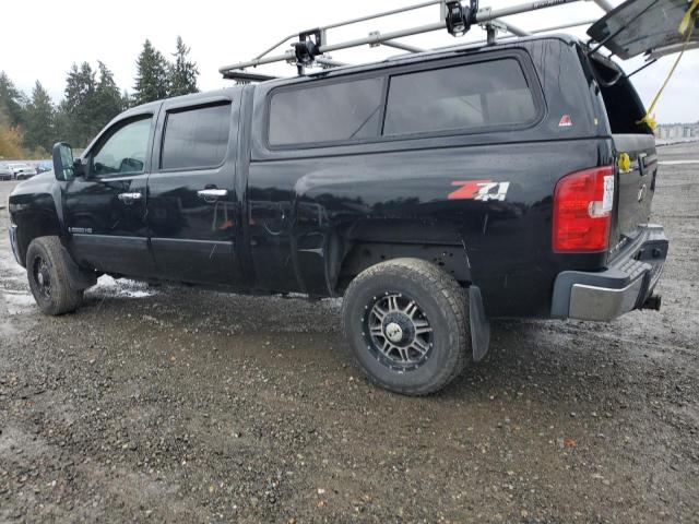 1GCHK23607F535555 - 2007 CHEVROLET SILVERADO K2500 HEAVY DUTY BLACK photo 2