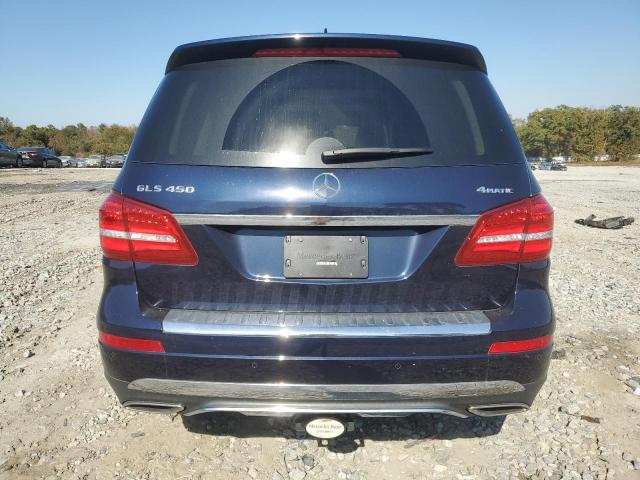 4JGDF6EE4JB144627 - 2018 MERCEDES-BENZ GLS 450 4MATIC BLUE photo 6