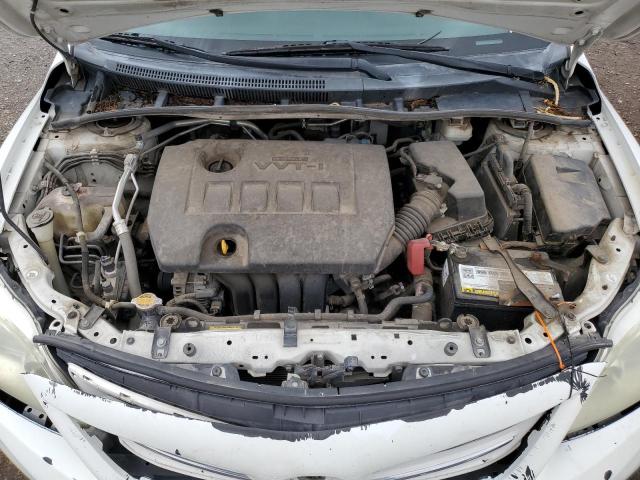 5YFBU4EE2DP220177 - 2013 TOYOTA COROLLA BASE Biały zdjęcie 11