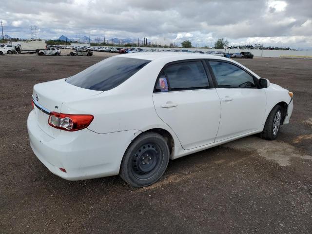 5YFBU4EE2DP220177 - 2013 TOYOTA COROLLA BASE Biały zdjęcie 3