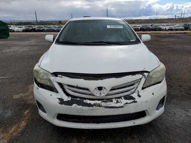 5YFBU4EE2DP220177 - 2013 TOYOTA COROLLA BASE Biały zdjęcie 5
