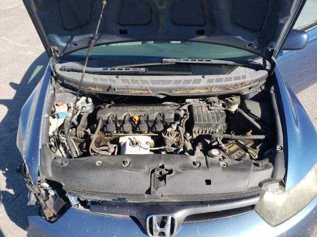 2HGFG12898H555312 - 2008 HONDA CIVIC EX BLUE photo 11
