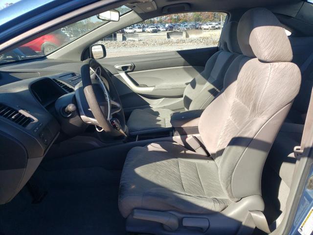 2HGFG12898H555312 - 2008 HONDA CIVIC EX BLUE photo 7