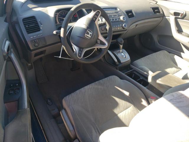 2HGFG12898H555312 - 2008 HONDA CIVIC EX BLUE photo 8