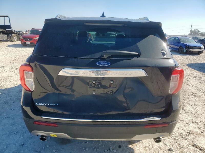 1FMSK7FH2LGC85641 - 2020 FORD EXPLORER LIMITED BLACK photo 6