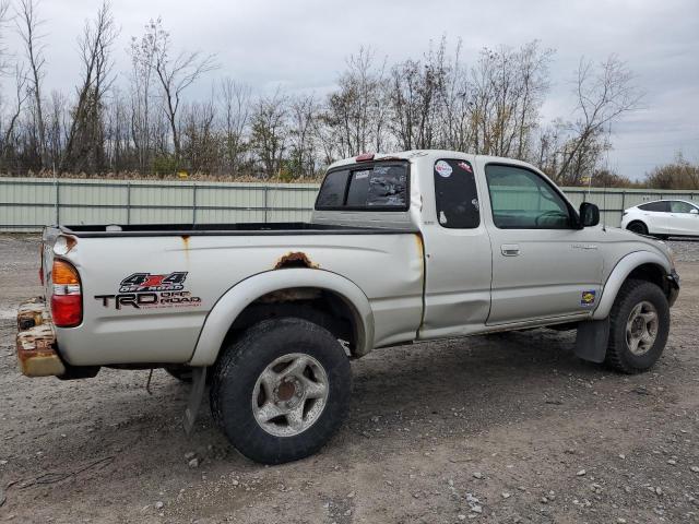 5TEWN72N64Z405539 - 2004 TOYOTA TACOMA XTRACAB SILVER photo 3