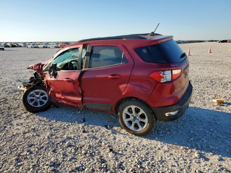 MAJ6S3GL0LC393013 - 2020 FORD ECOSPORT SE Червоний фото 2