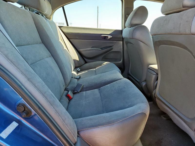 1HGFA165X8L086042 - 2008 HONDA CIVIC LX أزرق صورة 10