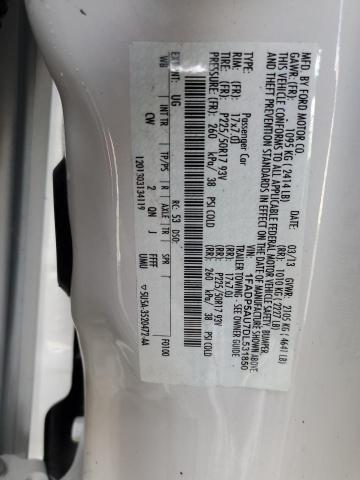 1FADP5AU7DLLL5318 - 2013 FORD C-MAX SE WHITE photo 12