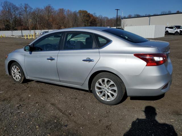 3N1AB7APXKY446039 - 2019 NISSAN SENTRA S SILVER photo 2