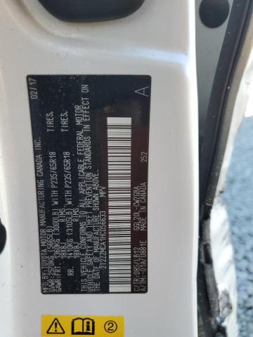 2T2ZZMCA1HC056633 - 2017 LEXUS RX 350 BASE თეთრი ფოტო 13