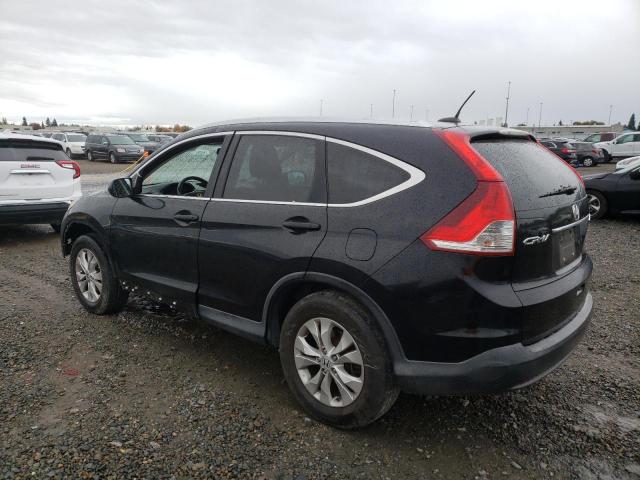 JHLRM4H72CC028960 - 2012 HONDA CR-V EXL BLACK photo 2