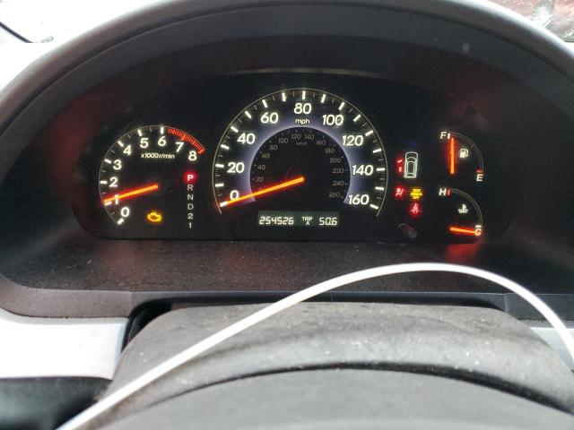 5FNRL38698B107084 - 2008 HONDA ODYSSEY EXL GRAY photo 9