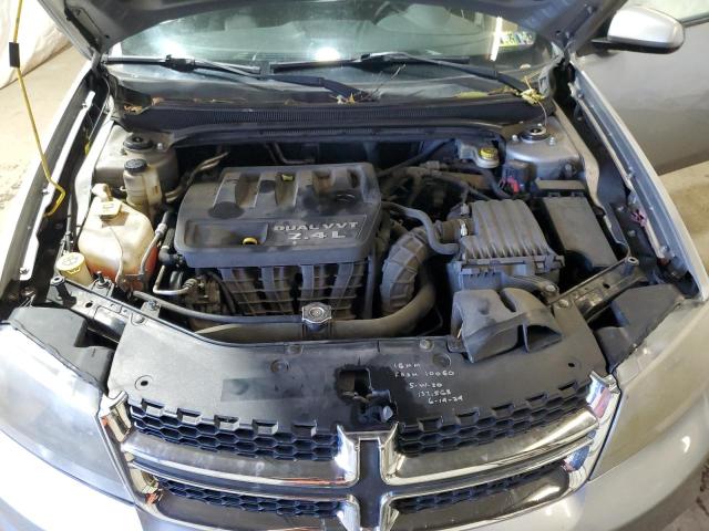 1C3CDZCB3DN582174 - 2013 DODGE AVENGER SXT Արծաթագույն լուսանկար 11