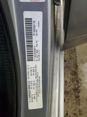 1C3CDZCB3DN582174 - 2013 DODGE AVENGER SXT Արծաթագույն լուսանկար 12