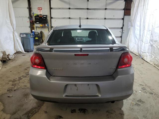 1C3CDZCB3DN582174 - 2013 DODGE AVENGER SXT Արծաթագույն լուսանկար 6