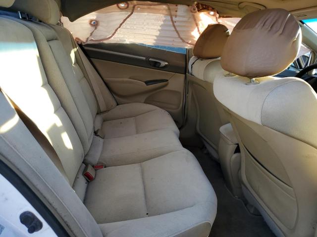 1HGFA16848L038997 - 2008 HONDA CIVIC EX WHITE photo 10