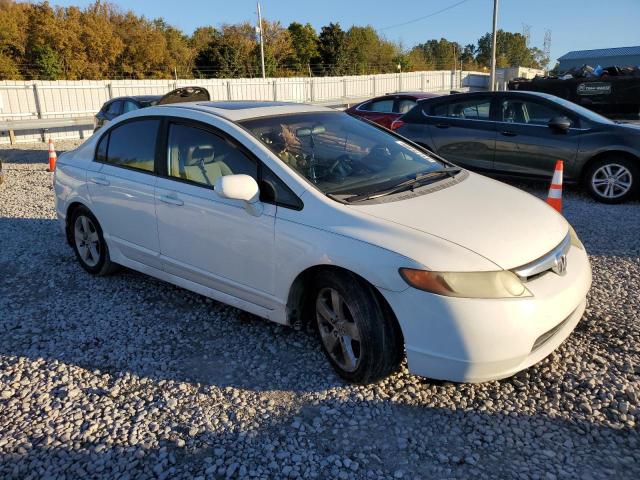 1HGFA16848L038997 - 2008 HONDA CIVIC EX WHITE photo 4
