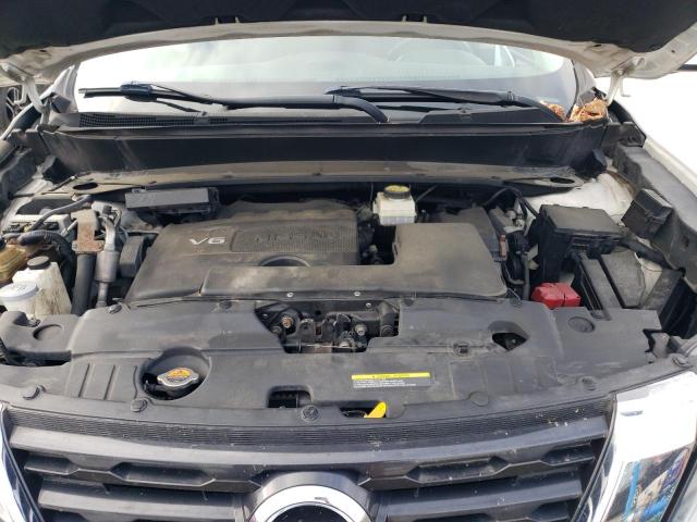 5N1DR2MM4JC663177 - 2018 NISSAN PATHFINDER S WHITE photo 12