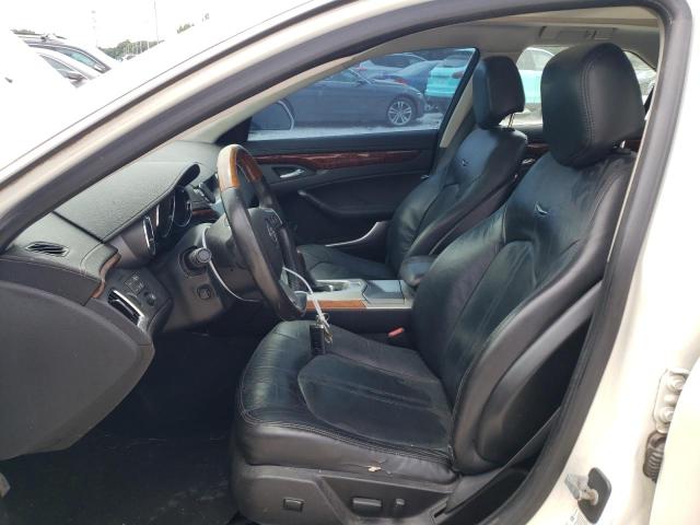 1G6DT57V280191880 - 2008 CADILLAC CTS HI FEATURE V6 WHITE photo 14