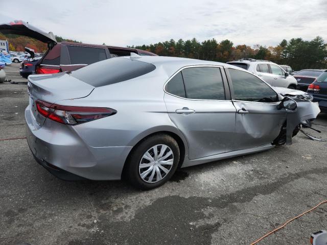 4T1C31AK4MU552203 - 2021 TOYOTA CAMRY LE SILVER photo 3