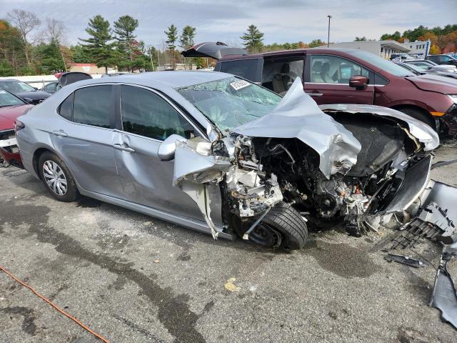 4T1C31AK4MU552203 - 2021 TOYOTA CAMRY LE SILVER photo 4